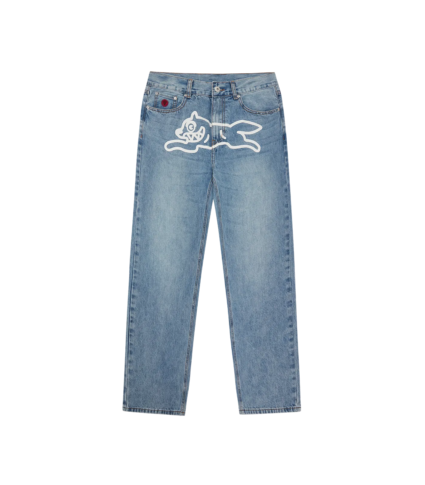 RUNNING DOG DENIM JEANS - LIGHT BLUE