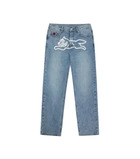 RUNNING DOG DENIM JEANS - LIGHT BLUE