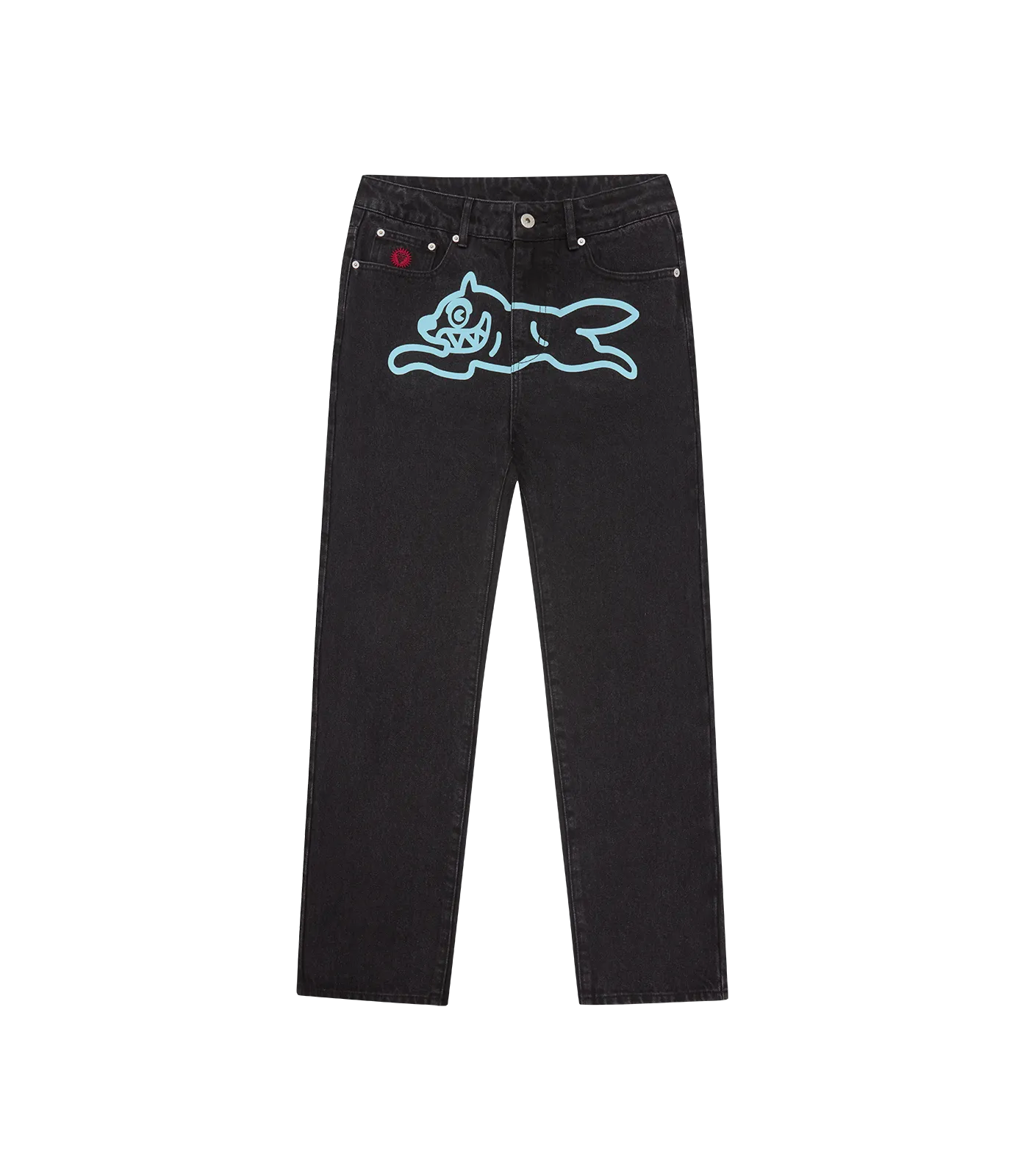 RUNNING DOG DENIM PANT - BLACK