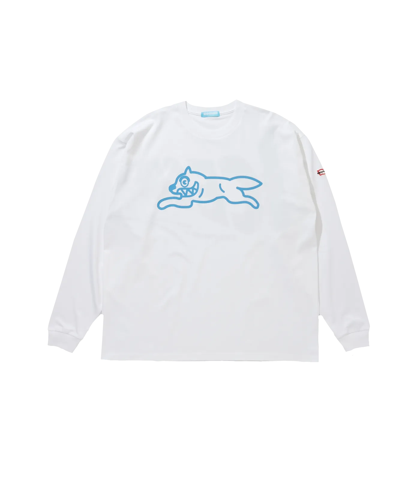 RUNNING DOG L/S T-SHIRT - WHITE