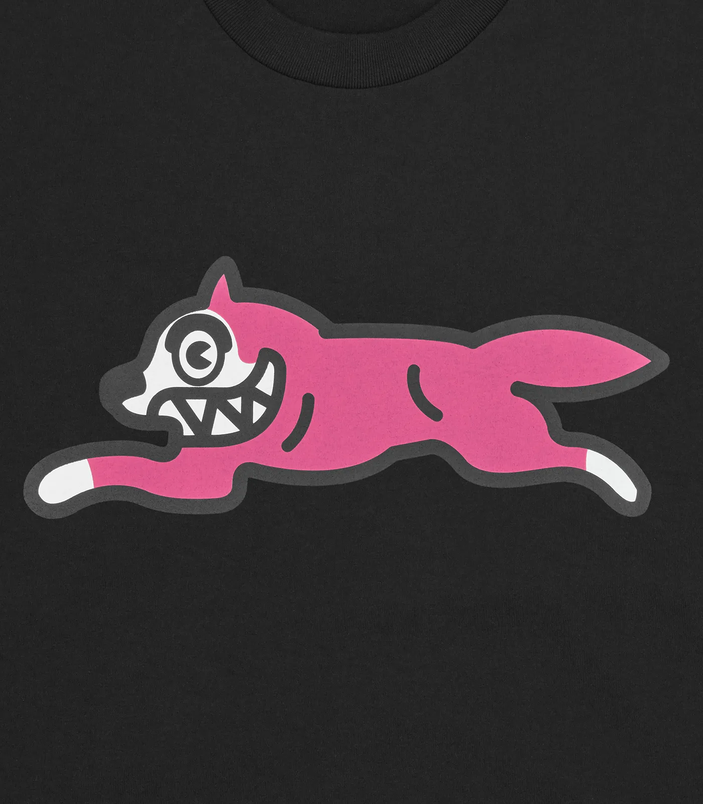 RUNNING DOG T-SHIRT - BLACK