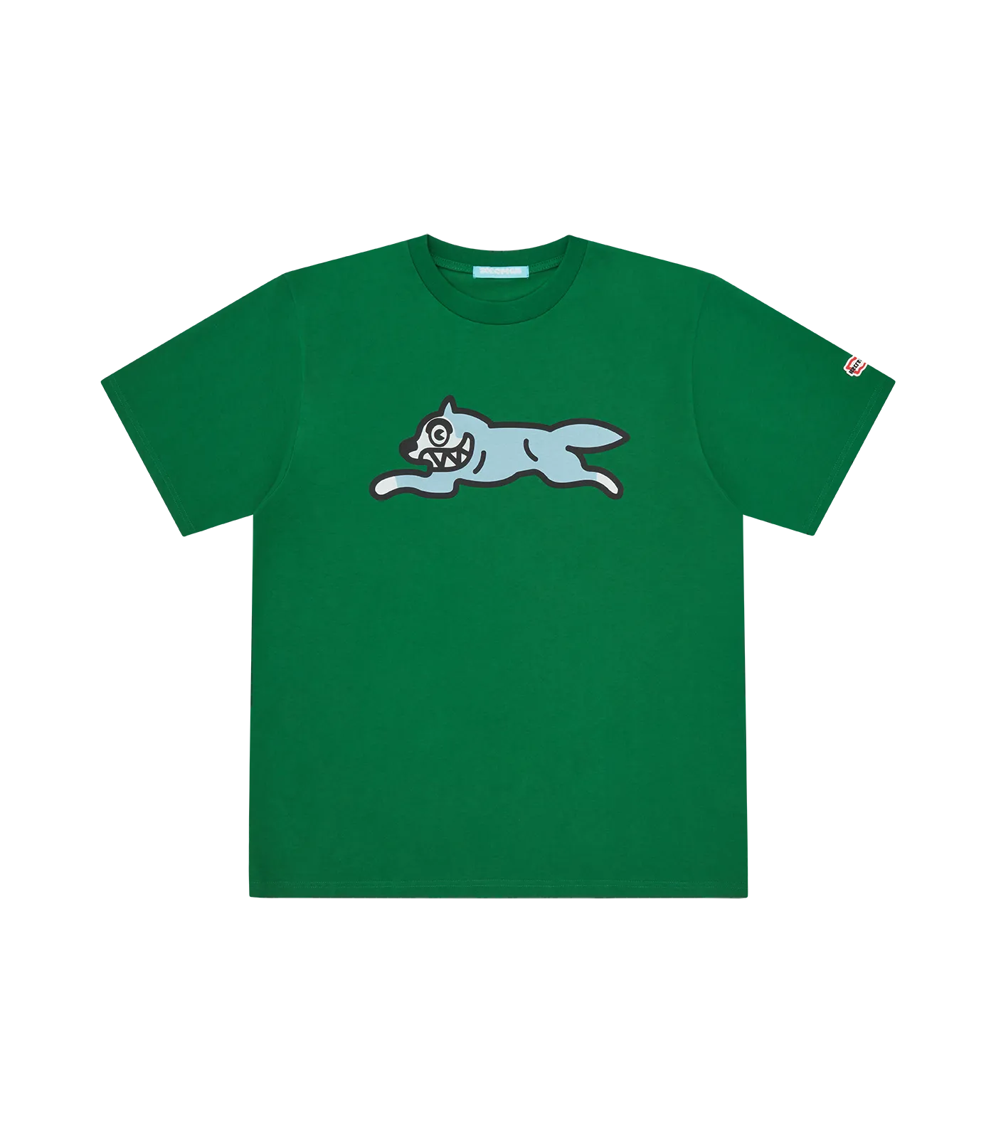 RUNNING DOG T-SHIRT - DEEP GREEN