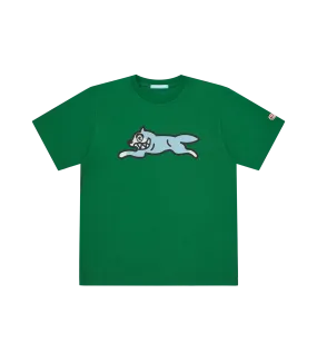 RUNNING DOG T-SHIRT - DEEP GREEN