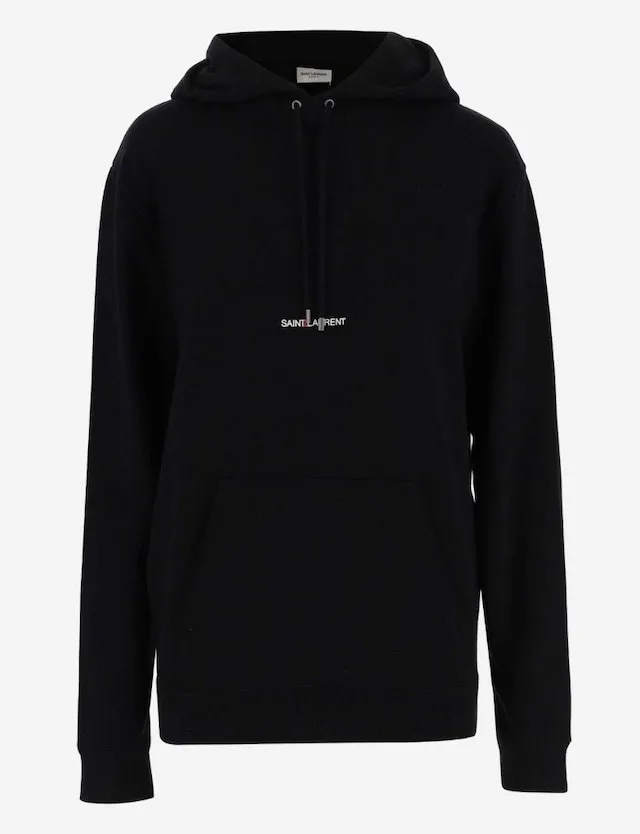 Saint Laurent  |Street Style Logo Hoodies & Sweatshirts