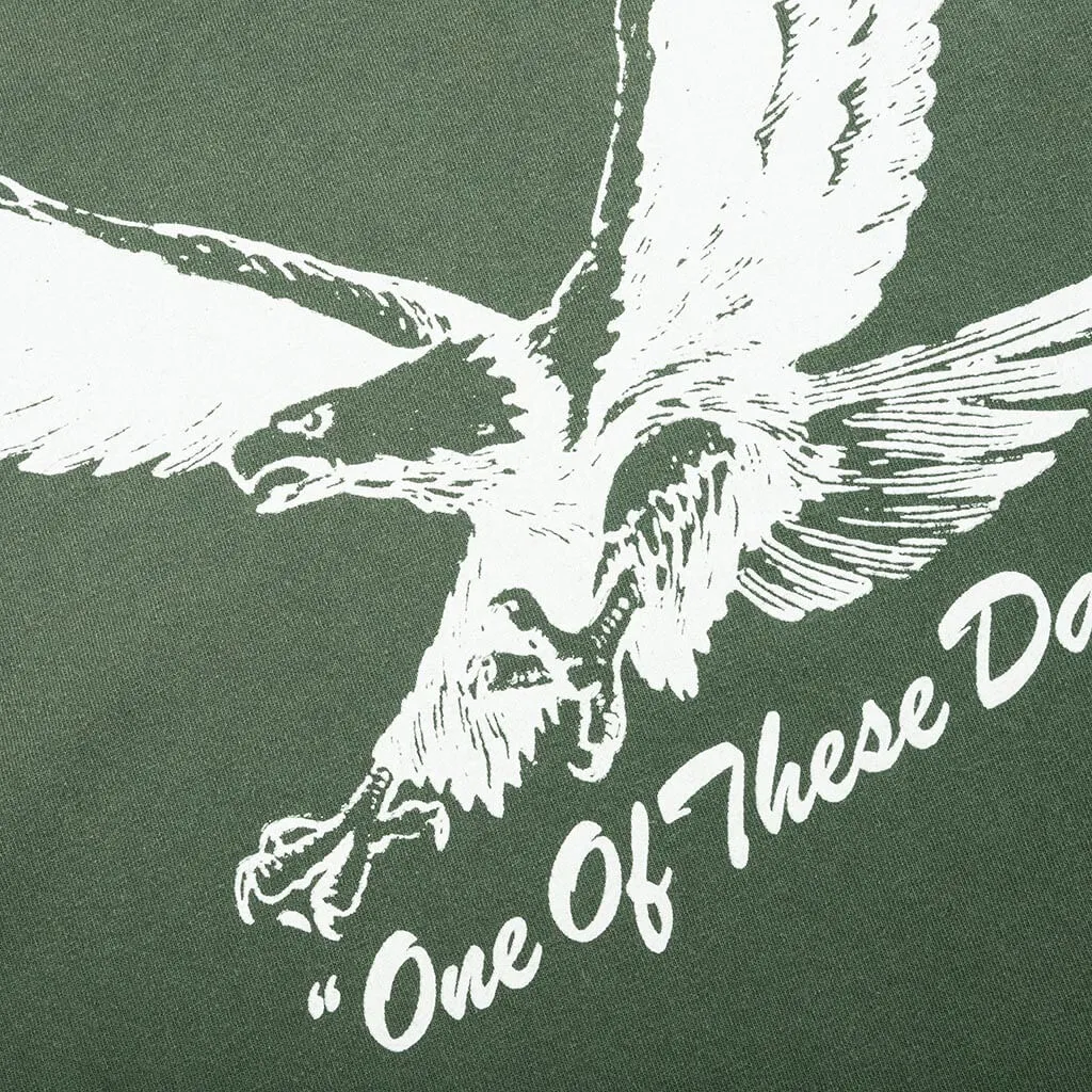 Screaming Eagle Tee - Washed Forest Green