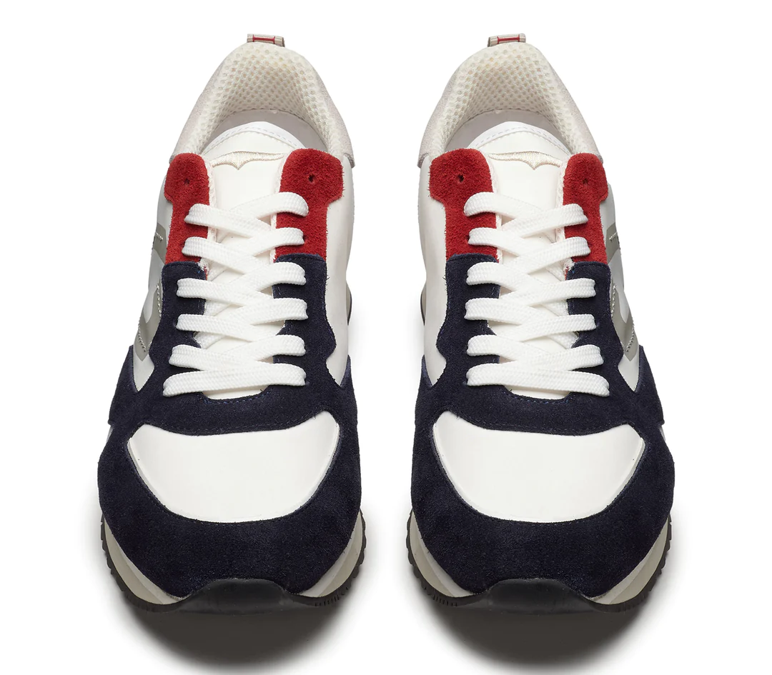 Sneakers Alberto Guardiani Uomo Bianco/Blu (WEN 220002)