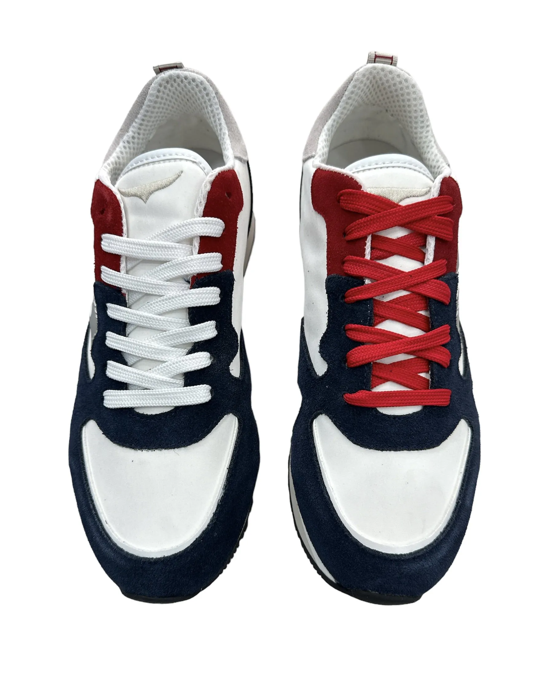 Sneakers Alberto Guardiani Uomo Bianco/Blu (WEN 220002)