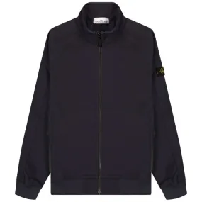 Stone Island Stretch Nylon Full Zip Jacket Navy