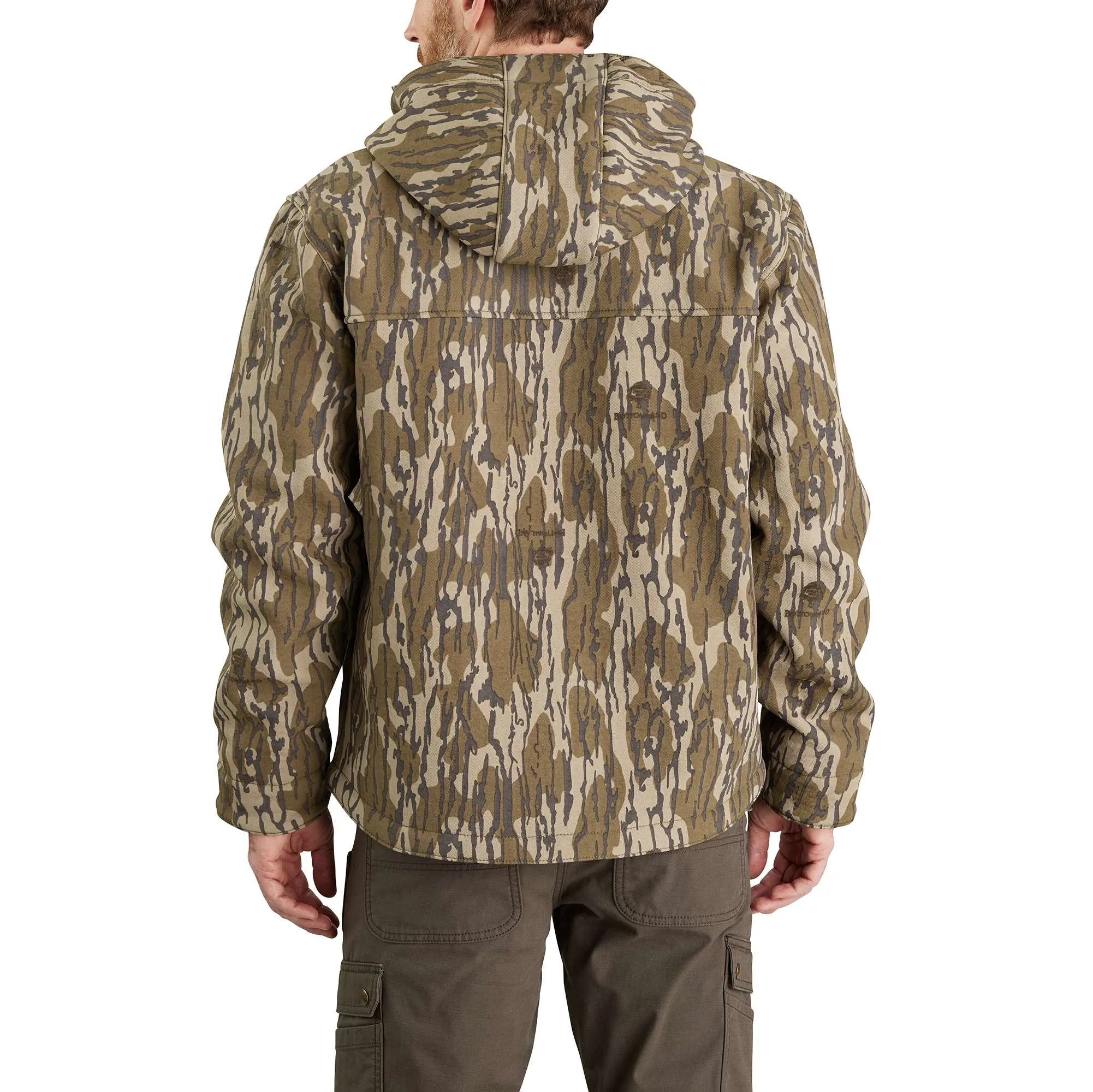 Super Dux Relaxed Fit Sherpa-Lined Camo Active Jacket