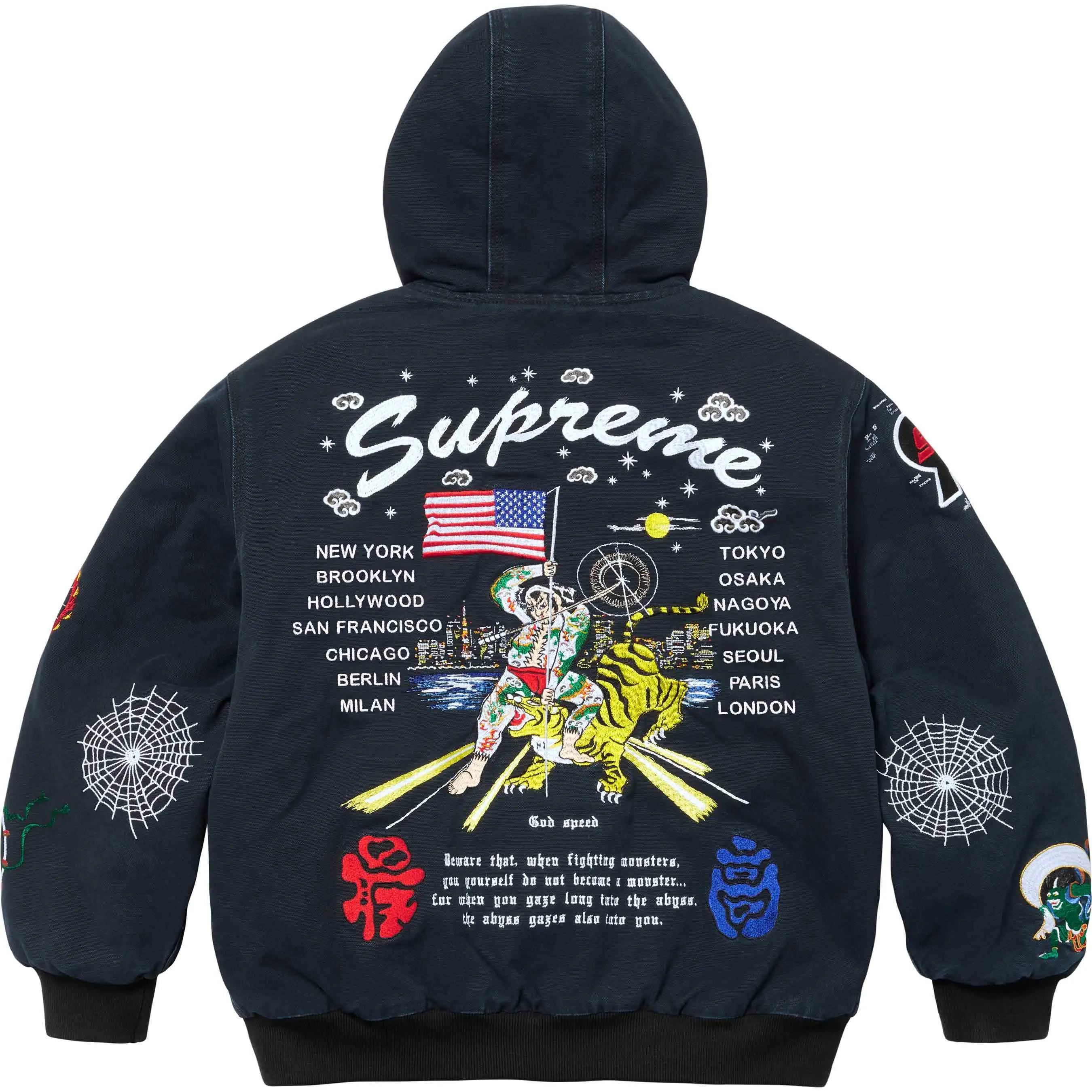 Supreme  |Unisex Street Style Skater Style Hoodies