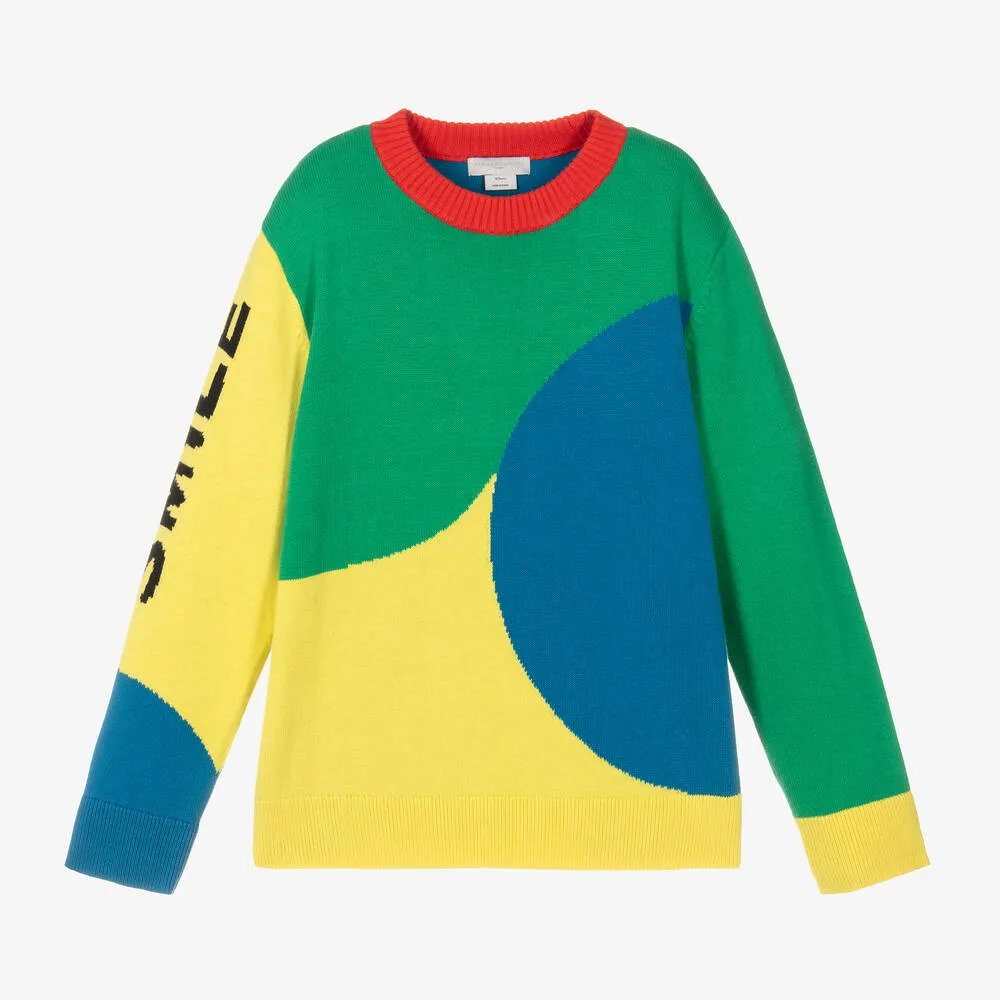 Teen Boys Colourblock Sweater