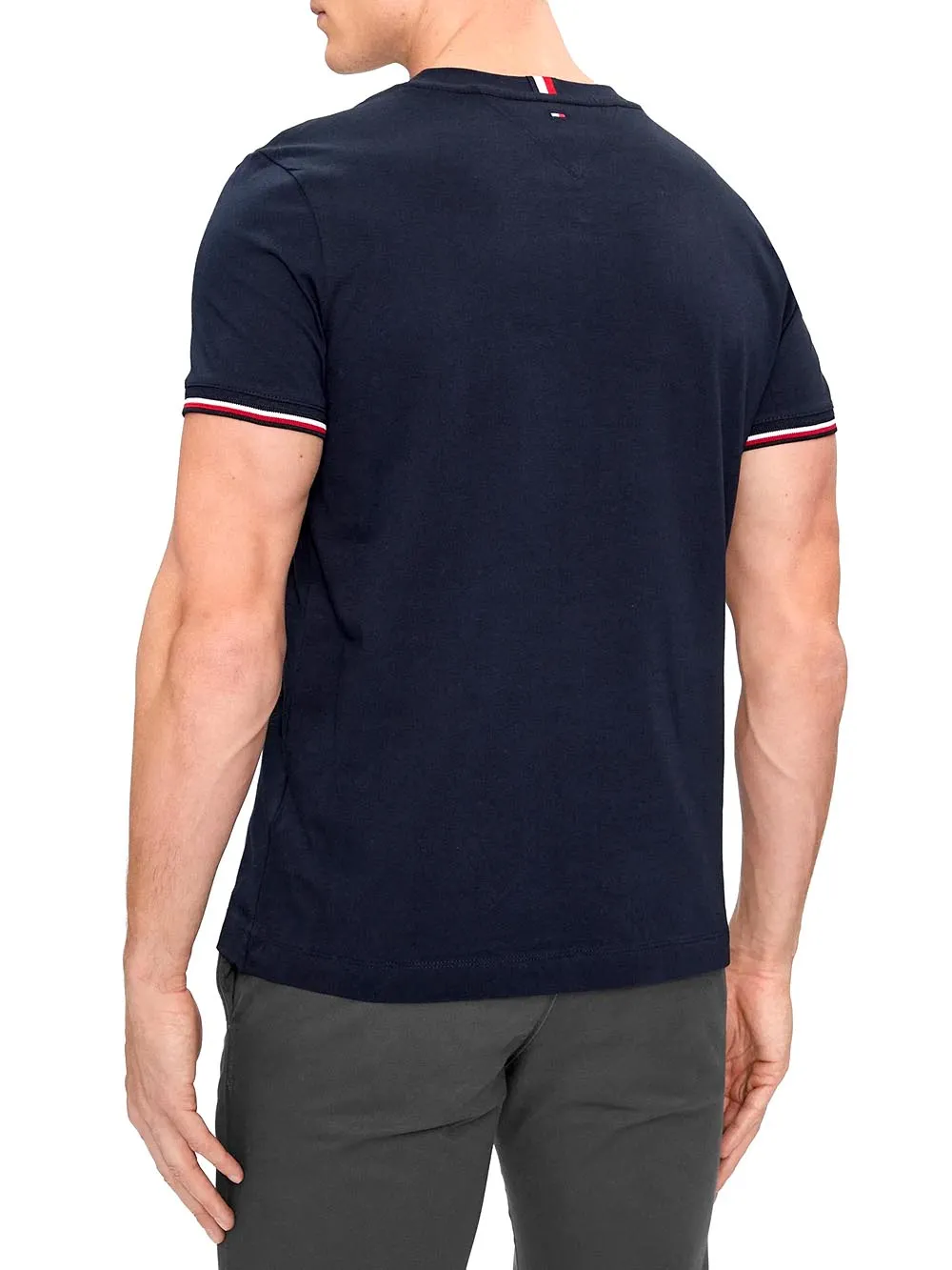 Tommy Hilfiger T-shirt Uomo Mw0mw32584 Blu