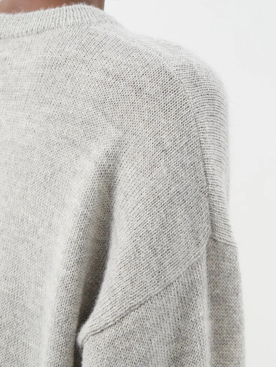 TOTEME  |Crew Neck Casual Style Unisex Wool Street Style Plain