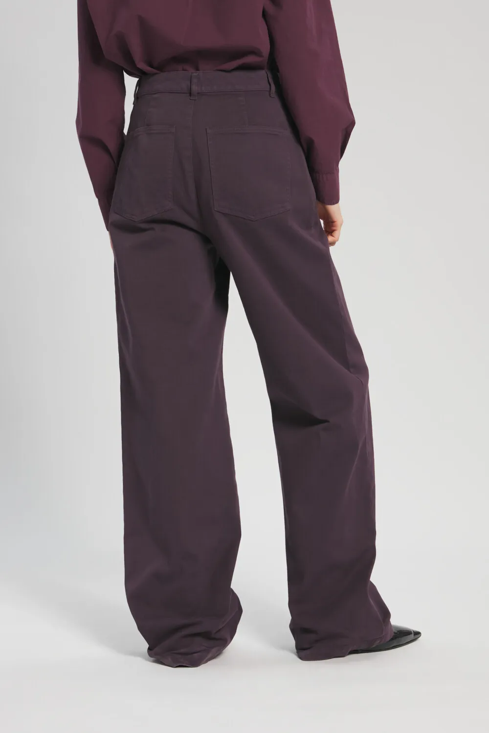 Trousers Barone Mante Uva