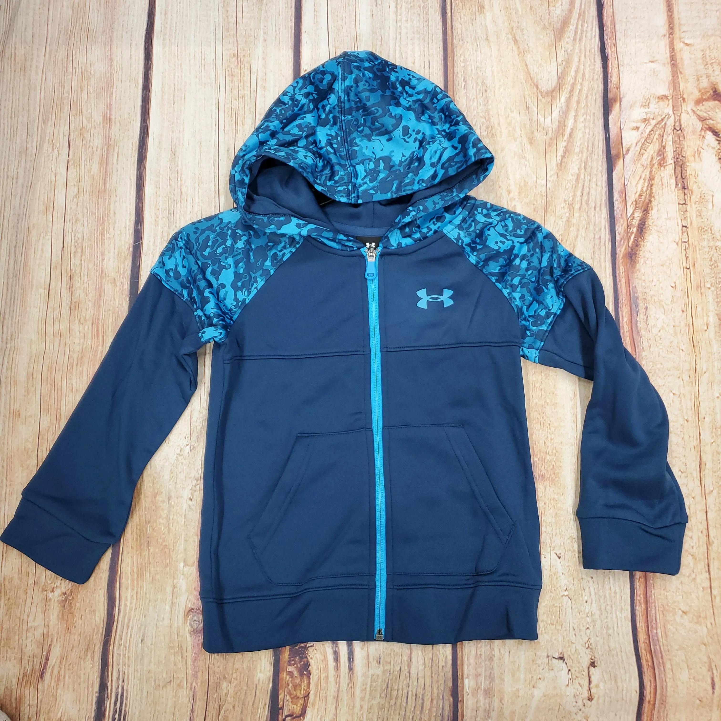 UA FORAGE CAMO FULL ZIP HOODIE