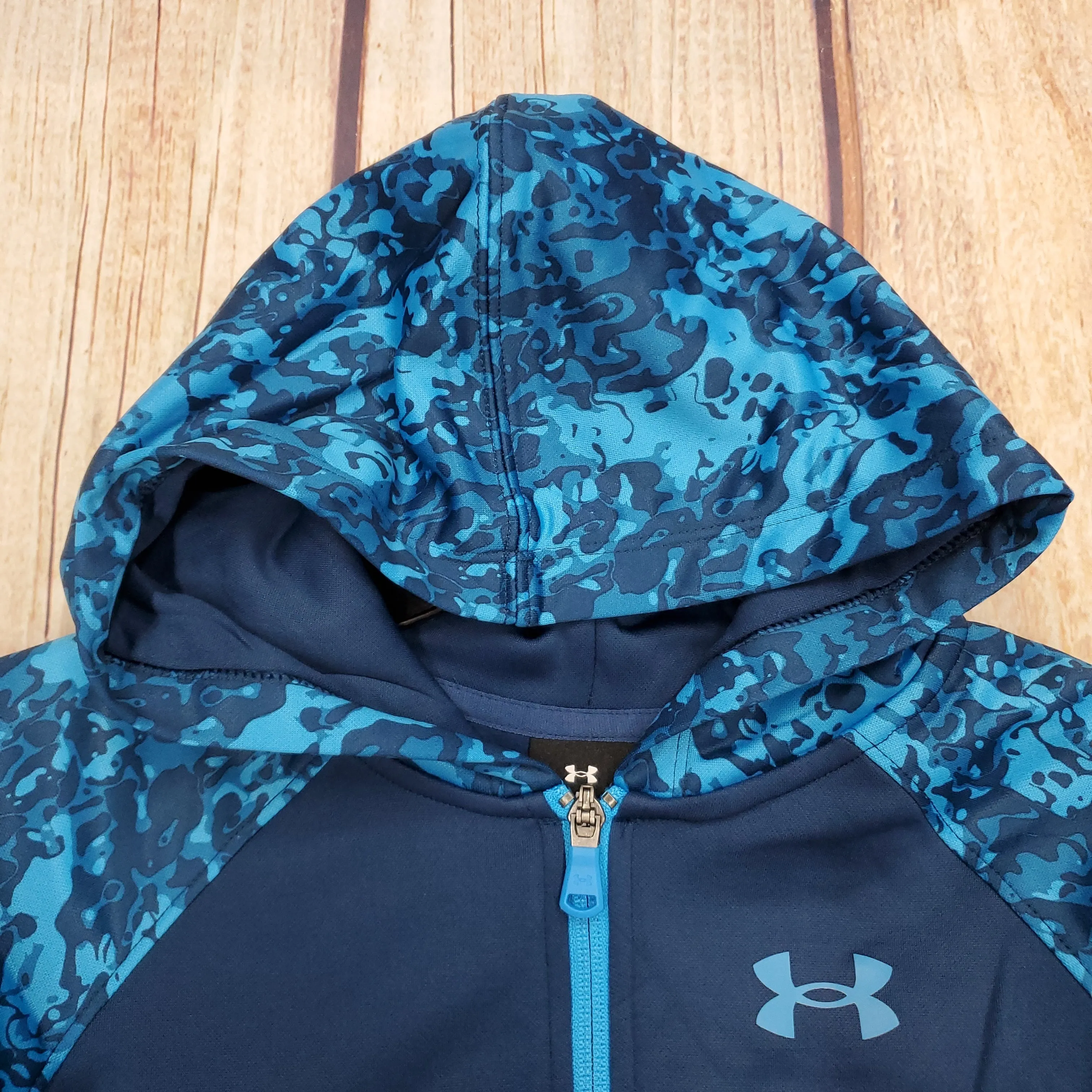 UA FORAGE CAMO FULL ZIP HOODIE