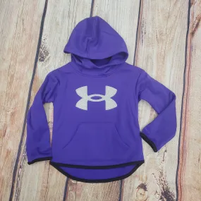 UNDER ARMOUR SYMBOLIC HOODIE PURPLE GLITTER