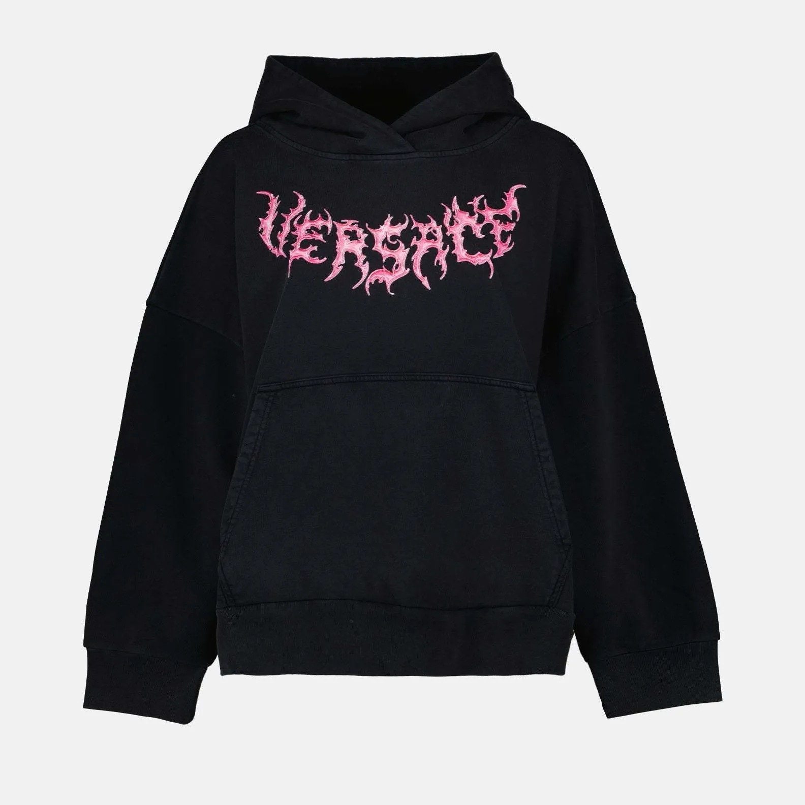 VERSACE  |Unisex Street Style Long Sleeves Logo Hoodies & Sweatshirts