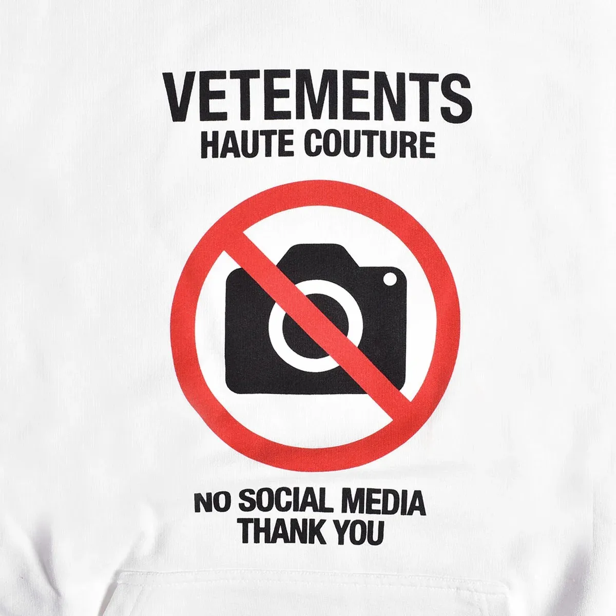 VETEMENTS  |Unisex Street Style Long Sleeves Plain Logo Hoodies