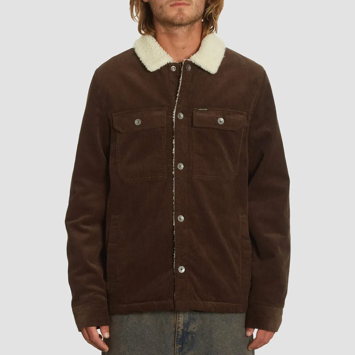 Volcom Keaton Jacket Dark Brown