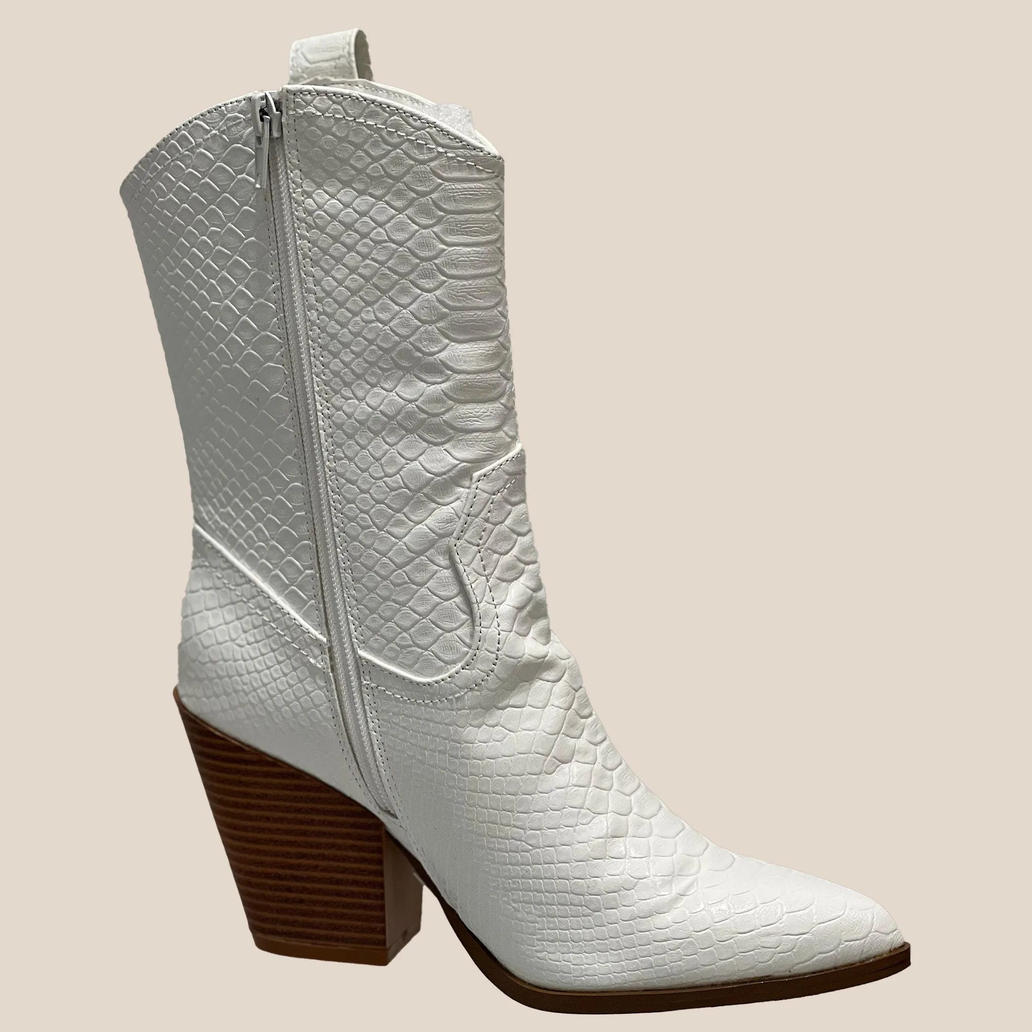 White Cowboy Boots