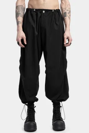 Wide Transform Pants, Black