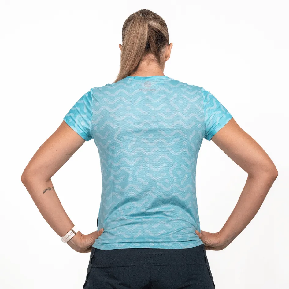 Women Running T-shirt Hypermesh ELITE (Arctic Blue)