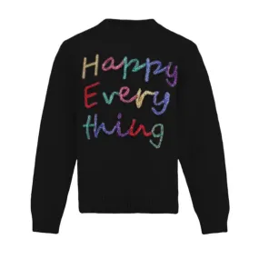 Women's Happy Everything Tinsel Sweater