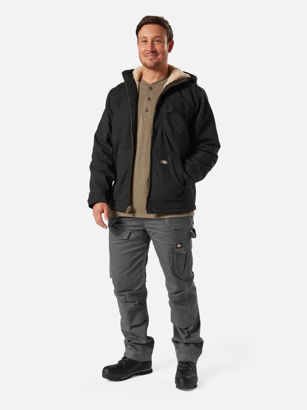 Work Jacket Sherpa Lined Duck Cotton - Dickies