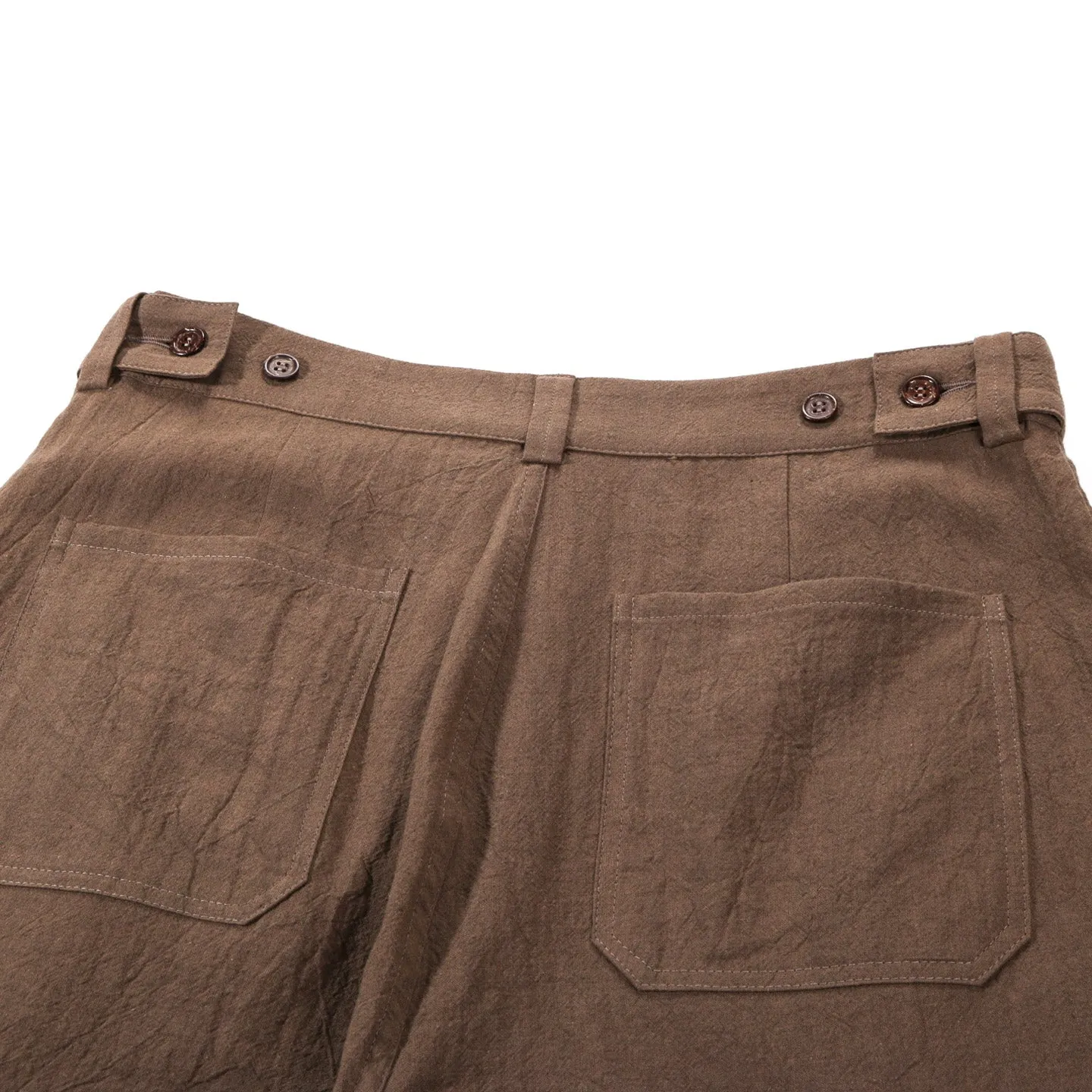 XENIA TELUNTS TYPEWRITER PANT BROWN