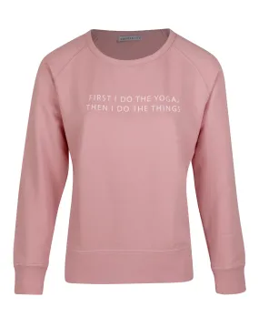 Yoga First Sweater - Pink