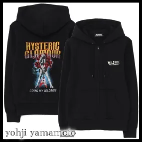 Yohji Yamamoto  |Street Style Collaboration Long Sleeves Logo Designers